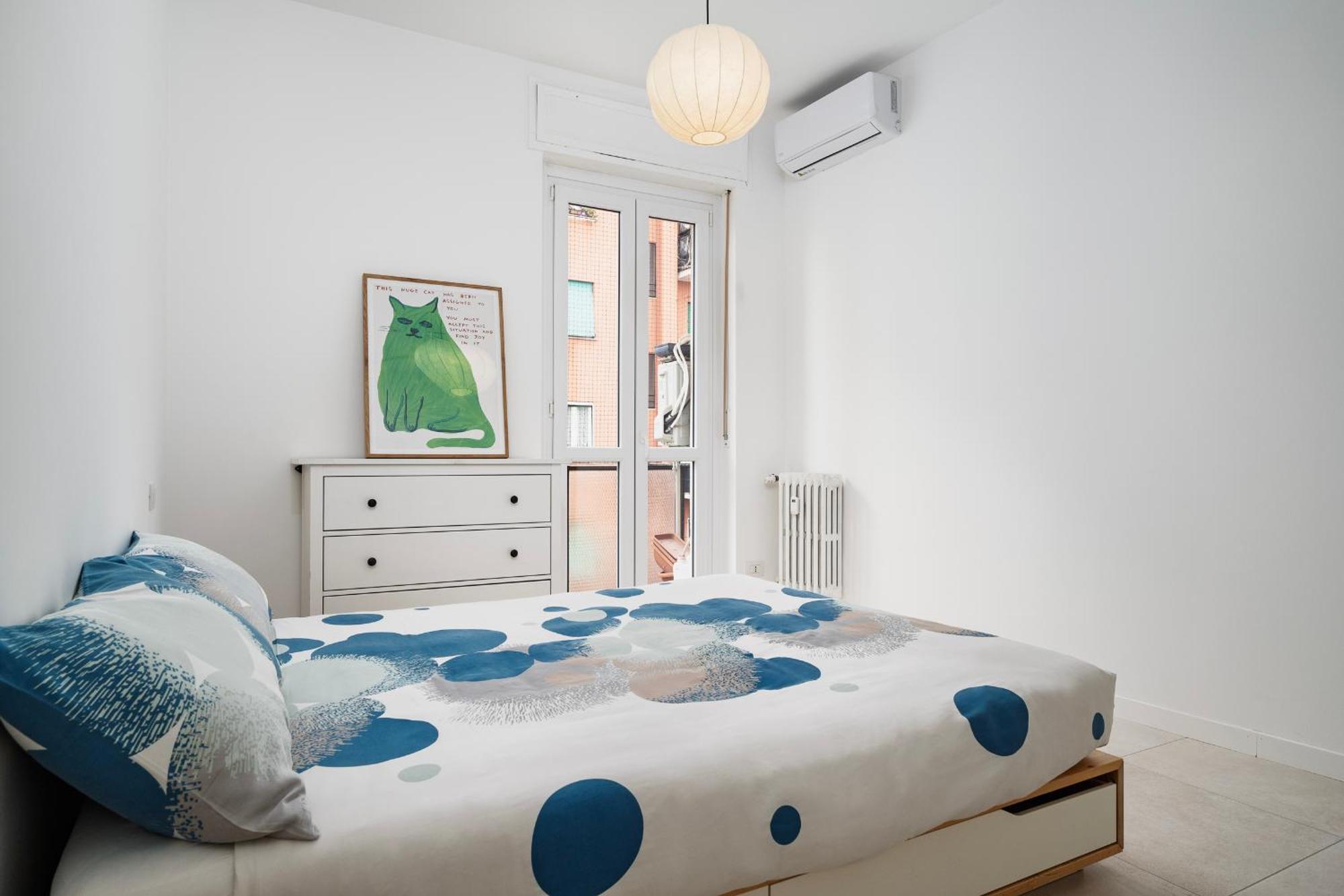 Apartment New - Modern And Bright - Wi-fi, A-c - 4 Seats Mailand